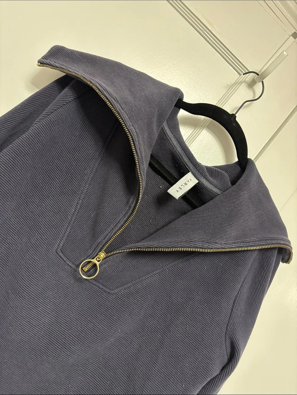 VARLEY Vine Half-Zip Pullover Navy - Picture 3 of 5